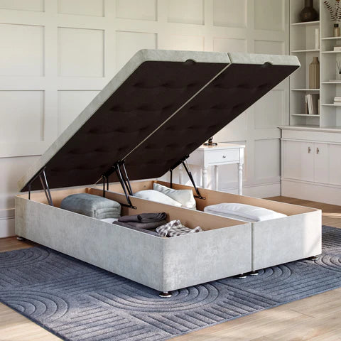 Oxford Luxe Ottoman Divan – End Lift Storage Base