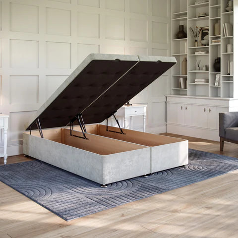 Oxford Luxe Ottoman Divan – End Lift Storage Base