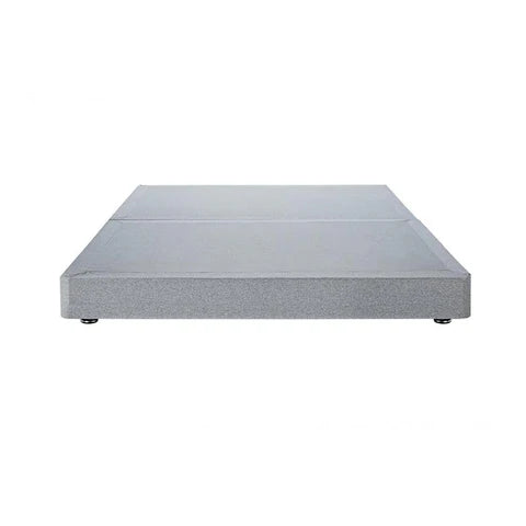 Low Divan Bed Base on Chrome Glides