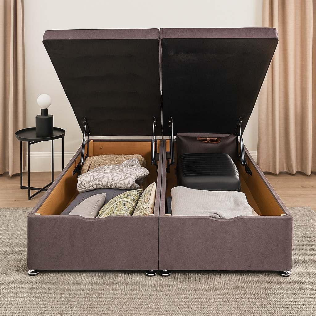 Luxury End Lift Ottoman Storage Divan Bed Base