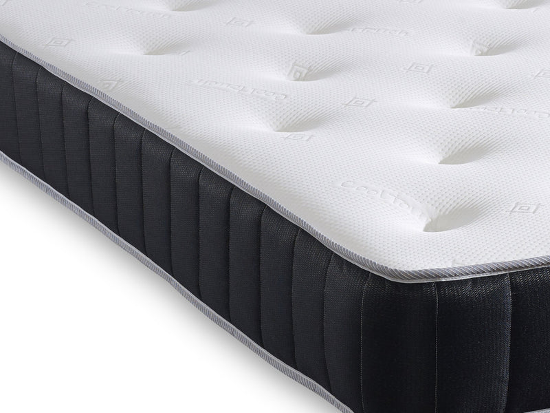 Luxury Memory Foam 1000 Sprung Tufted Mattress