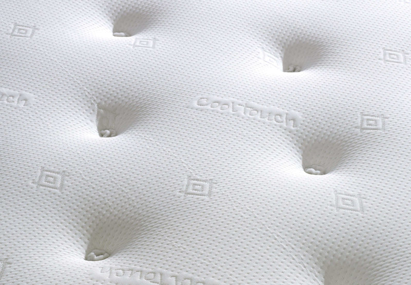 Luxury Memory Foam 1000 Sprung Tufted Mattress