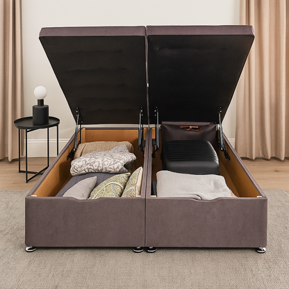 Luxury End Lift Ottoman Storage Divan Bed Base